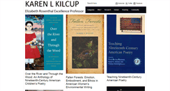 Desktop Screenshot of karenkilcup.org